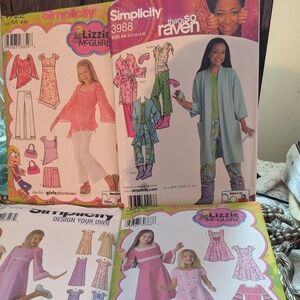 Simplicity Girls 8-16 Sewing Patterns Collection-4 Pc.
